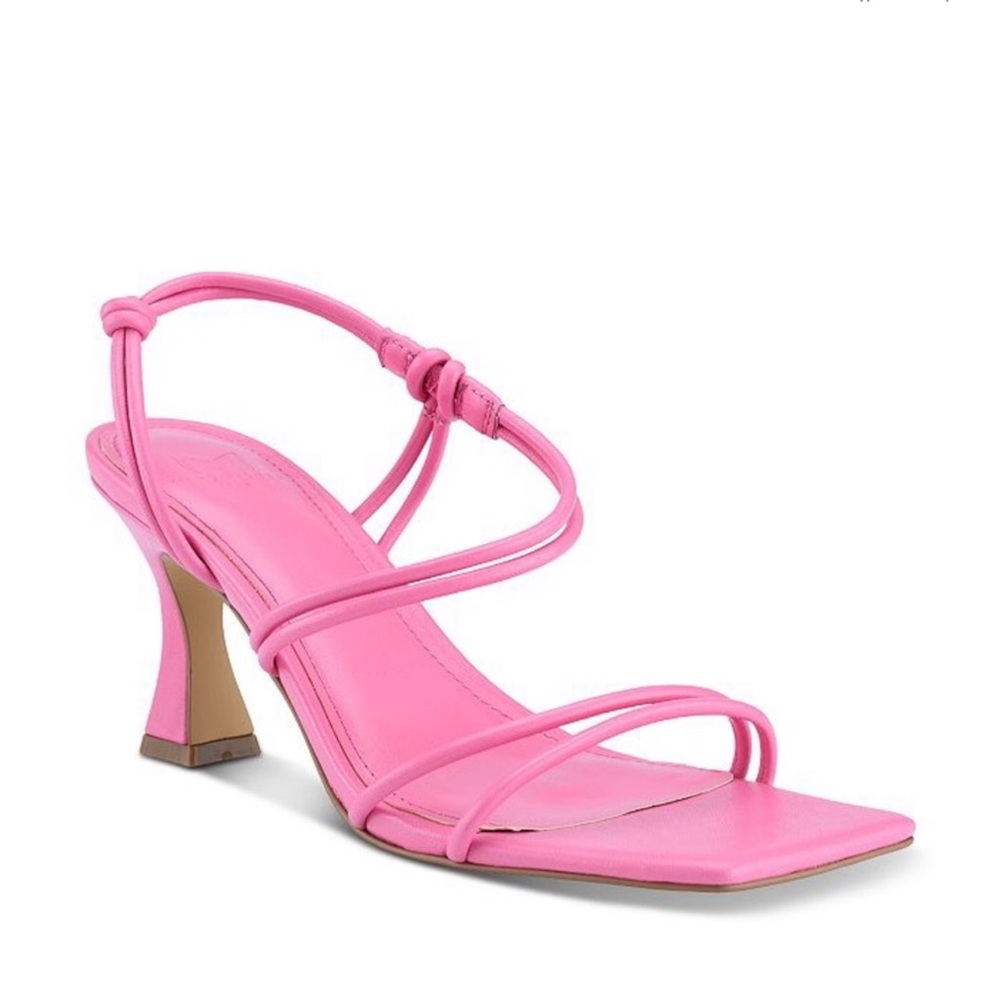 Marc Fisher Women's Dareta Heeled Sandal Hot Pink